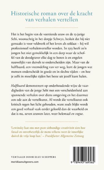 Halfbaard 9789493169562 Charles Lewinsky, Boeken, Verzenden, Zo goed als nieuw, Charles Lewinsky