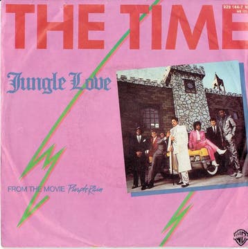 The Time - Jungle Love, Ophalen of Verzenden, Gebruikt
