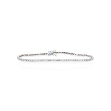 Zonder minimumprijs - Armband - 18 karaat Witgoud - 1.30ct., Nieuw