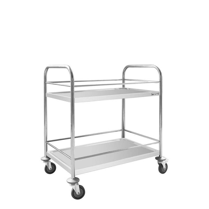 GGM Gastro | Serveerwagen - 805x460mm - met 2 bladen & |, Zakelijke goederen, Horeca | Overige, Verzenden
