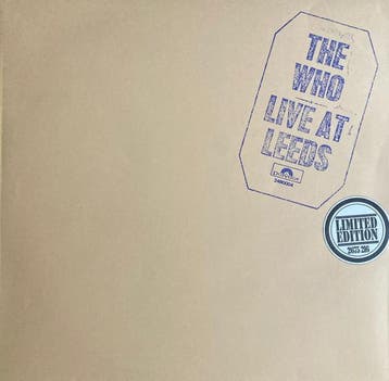 The Who - Live At Leeds, Ophalen of Verzenden, Gebruikt