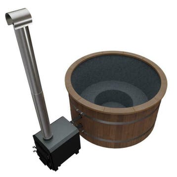 Hottubs houtgestookt! NU 10% korting! In 2uur warm! Actie..., Verzenden, Nieuw, Complete sauna