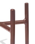 HEMA Plantenstandaard 13x10cm metaal bruin, Huis en Inrichting, Verzenden