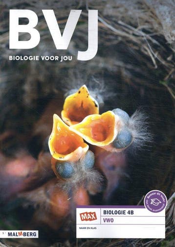 9789402068702 Biologie voor jou MAX 4 vwo leeropdrachtenb..., Verzenden, Zo goed als nieuw