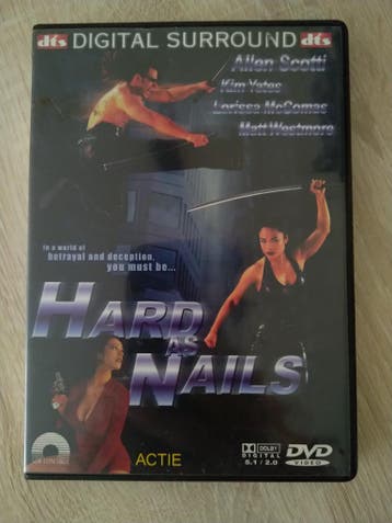 DVD - Hard as Nails, Vanaf 16 jaar, Verzenden, Gebruikt, Martial Arts
