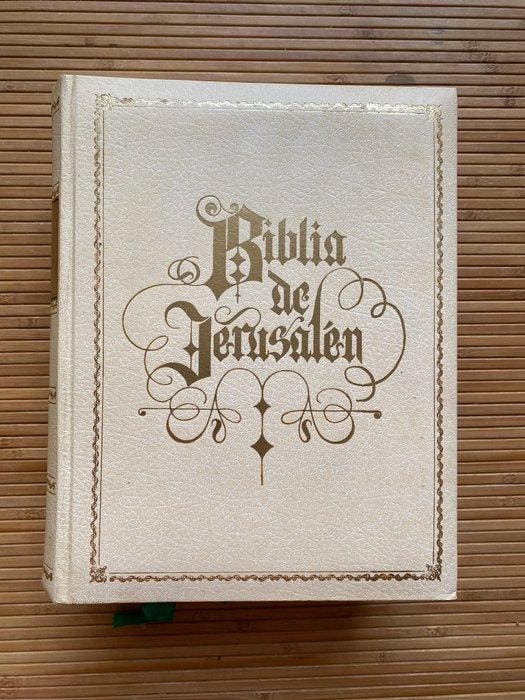 Biblia de Jerusalén Ilustrada - Edición de Lujo con Obras de, Antiek en Kunst, Antiek | Boeken en Bijbels