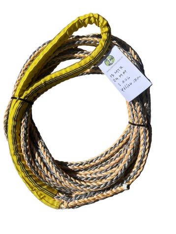 Yellow-Crow Eight 13 Mtr 24 MM 1 bekleed oog. NIEUW!!!, Verzenden, Nieuw