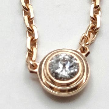 Cartier - Halsketting - 18 karaat Geel goud - van liefde, Sieraden, Tassen en Uiterlijk, Kettingen, Nieuw