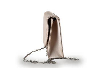 Manfield Clutch Beige, Verzenden, Zo goed als nieuw, Beige