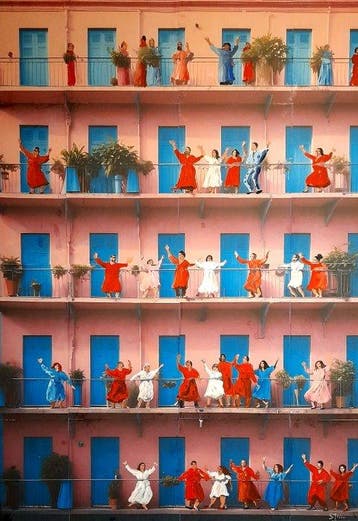 Giorgio Stocco - Condominium party 6- opera unica