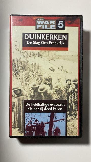 DUINKERKEN: DE SLAG OM FRANKRIJK (THE WAR FILE SERIES 5), Cd's en Dvd's, VHS | Film, Verzenden, Gebruikt