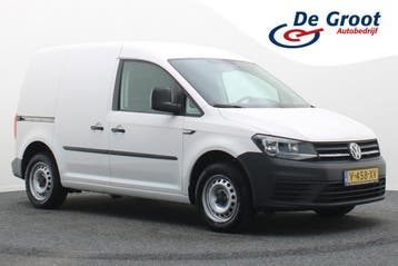 Volkswagen Caddy 2.0 TDI L1H1 BMT Trendline, Stof, Gebruikt, Volkswagen, Wit