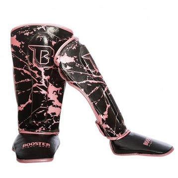 Booster SG Youth Kickboxing scheenbeschermers Marble Pink, Ophalen of Verzenden, Nieuw