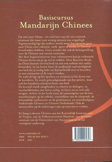 Basiscursus Mandarijn Chinees 9789046905357 Xi Zeng, Boeken, Verzenden, Zo goed als nieuw, Xi Zeng