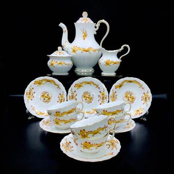 Meissen - First Choice - Exquisite Tea Set for 6 Persons -, Antiek en Kunst