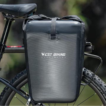 Waterdichte Fietstas 25L Bagagedrager Zijtas Reflectie, Verzenden, Nieuw