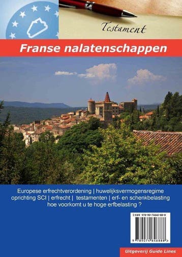9789074646888 Nalatenschappen - Franse nalatenschappen, Boeken, Verzenden, Nieuw, P.L. Gillissen