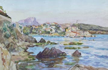 Alexandre Nozal (1852–1929) - Bord de Mer à Mourillon -