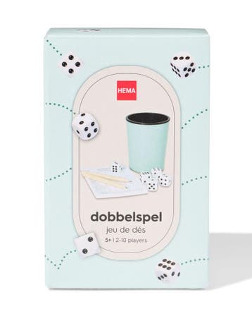 HEMA Dobbelspel van €4.99 voor €3.5 sale, Verzenden, Nieuw