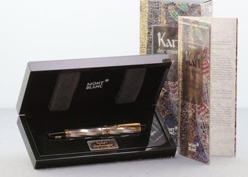 Montblanc - Patron of Art edition Karl the Great - Vulpen, Verzamelen, Pennenverzamelingen, Nieuw
