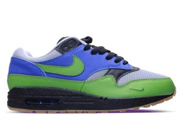 Nike Air Max 1 By You Olive Blue • 42, Ophalen of Verzenden, Nieuw, Nike, Sneakers of Gympen