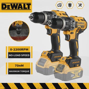 DeWalt DCD796 Accuboormachine 20V Brushless - 2200 RPM, 70Nm, Verzenden, Nieuw