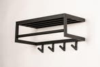 Rietveld Kapstokken - Zwart - Staal, Metaal, Verzenden, Nieuw