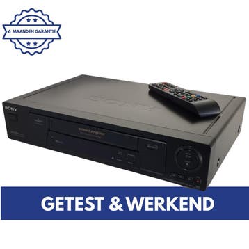 Sony SLV-SE700D2 | Videorecorder | VHS Speler | Videospeler, Verzenden, Gebruikt, VHS-speler of -recorder