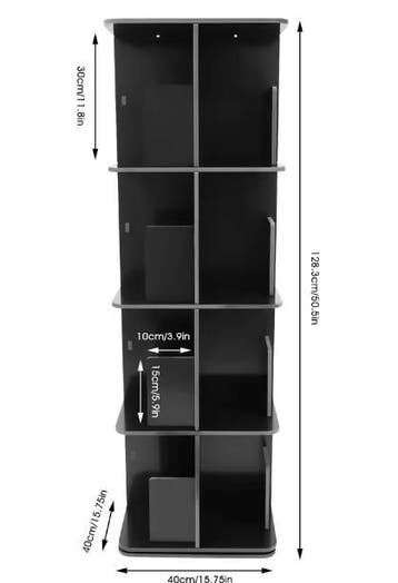 Vrijstaande Roterende Boekenplank, Huis en Inrichting, Verzenden, Nieuw