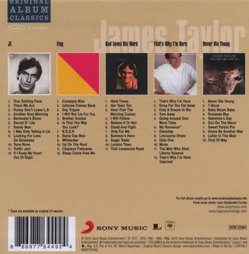 cd - james taylor - ORIGINAL ALBUM CLASSICS (nieuw), Cd's en Dvd's, Verzenden, Zo goed als nieuw