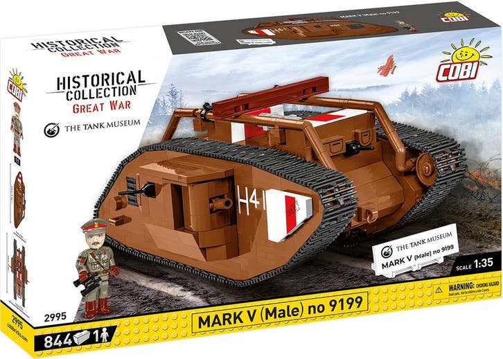 COBI 2995 Mark V (male) no 9199 (Leger bouwsets), Kinderen en Baby's, Speelgoed | Bouwstenen, Nieuw, Verzenden