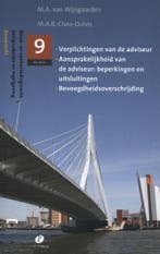 Verplichtingen van de adviseur, aansprakelijkheid van de, Boeken, Verzenden, Zo goed als nieuw, M.A. van Wijngaarden