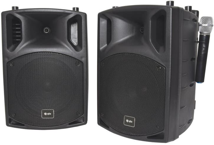 QTX PAV10 Bluetooth Speaker Met Dvd/cd En 2 Draadloze, Audio, Tv en Foto, Luidsprekers, Overige typen, Nieuw, Overige merken, Verzenden