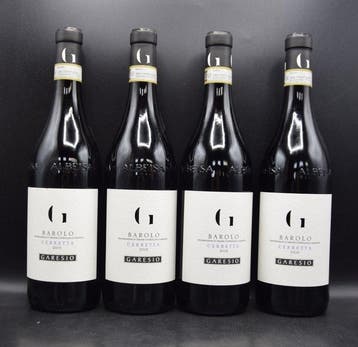 2015 Garesio, Cerretta - Barolo - 4 Flessen (0.75 liter), Nieuw