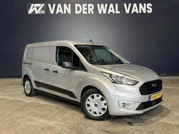 Ford Transit Connect 1.5 EcoBlue 100pk L2H1 Euro6 Airco | Ca, Stof, Gebruikt, Dealer onderhouden, Ford