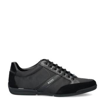 BOSS Saturn Low sneakers voor heren in het Zwart, Kleding | Heren, Schoenen, BOSS, Verzenden, Zwart, Nieuw
