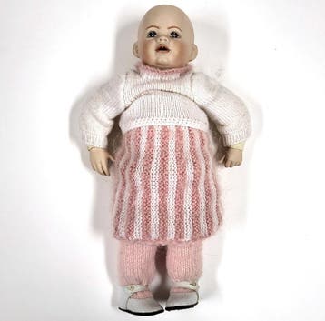 Vintage Boots Tyner porseleinen babypop 'Peaches' uit 1987, Verzenden, Gebruikt