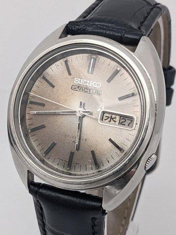 Seiko - 5 ACTUS - Day-Date -21 Jewels - Zonder minimumprijs