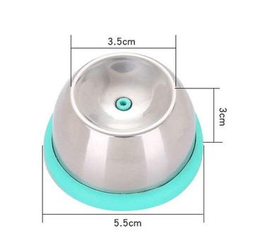 Eierprikker RVS Turquoise Rond, Verzenden, Nieuw