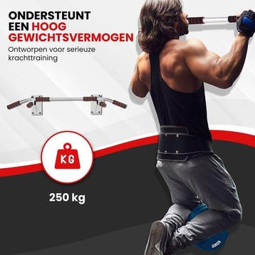 2dekans | TTD® Premium Pull Up Bar - Pull Up Station -, Ophalen of Verzenden, Zo goed als nieuw