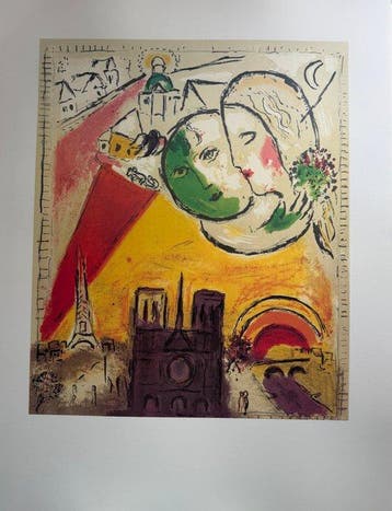 Marc Chagall (1887-1985) - Le Dimanche