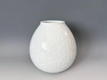 Vaas - Porselein - Japan - Hakuji Hana-bori Kabin - Shumei