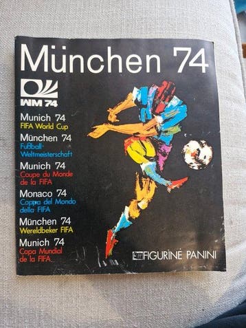 Panini World Cup München 74 Compleet album - Near Mint (NM), Nieuw