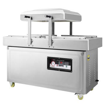 GGM Gastro | Dubbelkamer-vacumeermachine - 3x 20m³/h - 3x |, Verzenden, Nieuw in verpakking