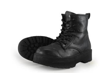 Skechers Veterboots Meisjes in maat 35 Zwart, Verzenden, Jongen of Meisje, Schoenen, Skechers