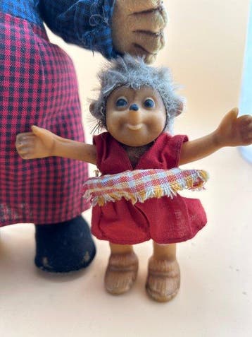 Steiff - Figuur - Zwei Steiff Puppen Micki und Mucki (2) -