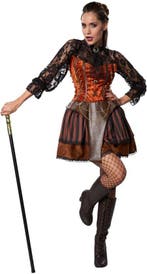 2dekans | dressforfun - Steampunk gravin XXL -, Ophalen of Verzenden, Zo goed als nieuw