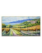 StefanoArt - Golden Vineyard Glow