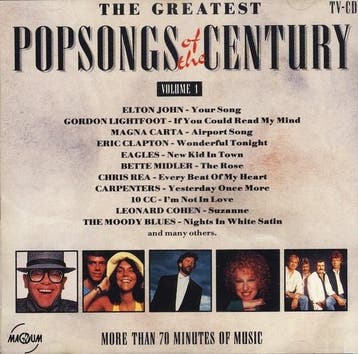 Various - The Greatest Popsongs Of The Century Volume 1 (CD,, Ophalen of Verzenden, Zo goed als nieuw