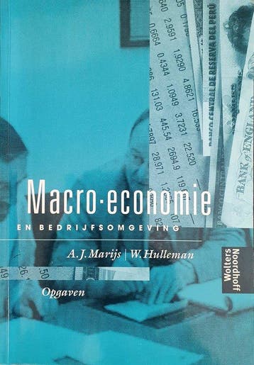 MACRO ECONOMIE BEDRIJFSOMGEVING OPG DR 1 9789001573386, Verzenden, Zo goed als nieuw